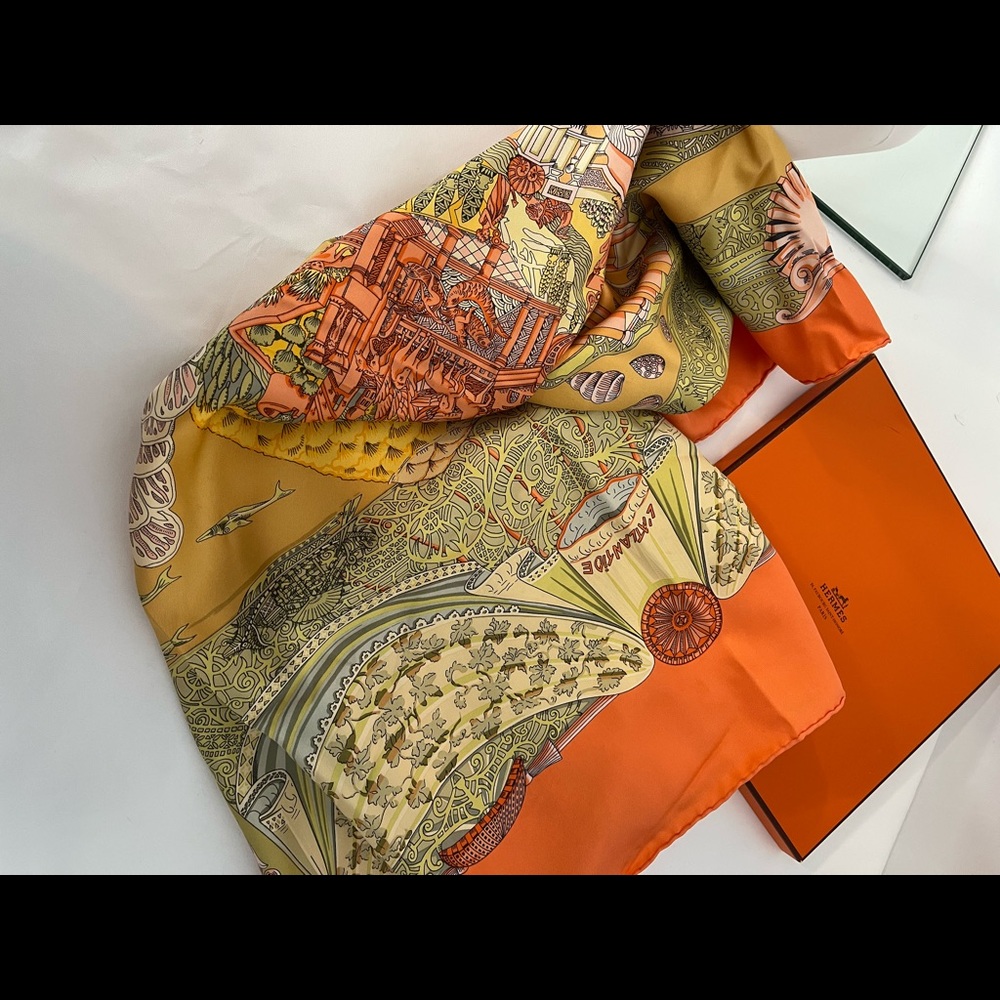 Authentic stunning Hermes scarf